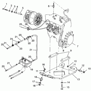 ENGINE MOUNTING - 099SB5BS (4948354835c002)