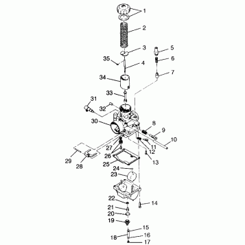 CARBURETOR - 099SB5BS (4948354835c007)