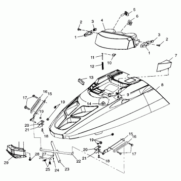 HOOD - E99SS5BU (4948364836a010)