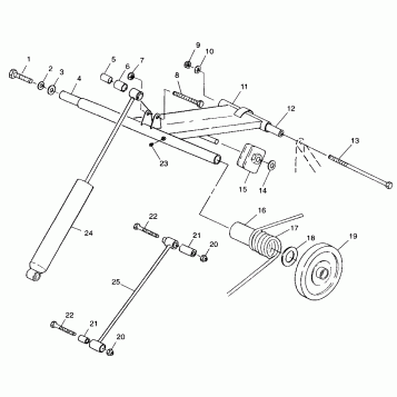 REAR TORQUE ARM - E99SS5BU (4948364836b014)