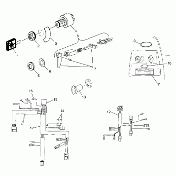 IGNITION and WIRE HARNESS - 099ET6ASA (4948384838a012)