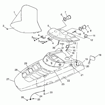 HOOD - 099ET6AS(A) (4948384838b001)
