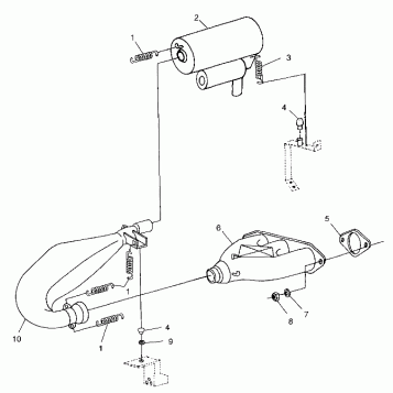 EXHAUST SYSTEM - 099ET6ASA (4948384838c007)