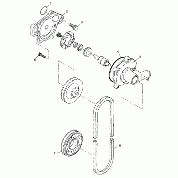 WATER PUMP - 099ET6ASA (4948384838c012)