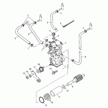 OIL PUMP - 099ET6AS(A) (4948384838d001)