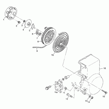 RECOIL STARTER - 099ET6AS(A) (4948384838d003)