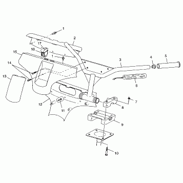 STEERING - HANDLEBAR - 099AB6AS (4948394839b003)