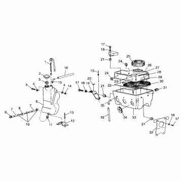 OIL TANK/AIR BOX - 099AB6AS (4948394839c007)