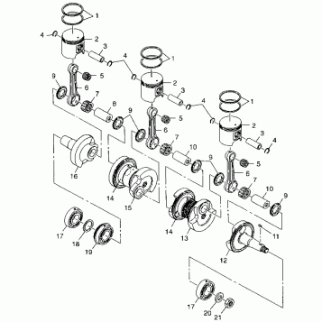 PISTON and CRANKSHAFT - 099AB6AS (4948394839c010)
