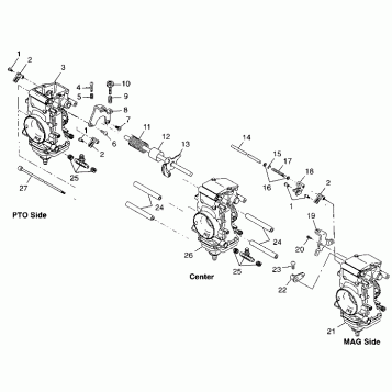 CARBURETOR - 099AB6AS (4948394839c012)