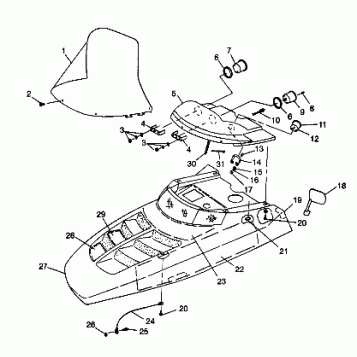 HOOD - 099ED6AS (4948404840a010)