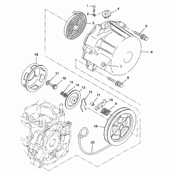 RECOIL STARTER - 099AB7BS (4948424842c013)