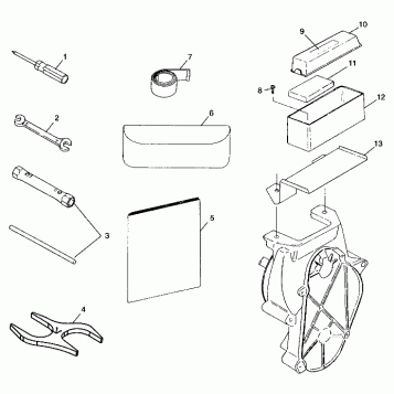 TOOL KIT/BOX - 099AB7BS (4948424842d006)