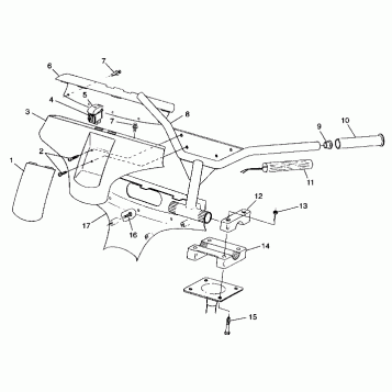 STEERING - HANDLEBAR - 099AB8AS (4948434843b004)
