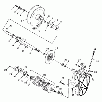 DRIVE TRAIN - 099AB8AS (4948434843b008)