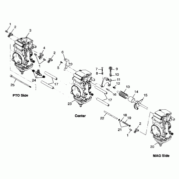 CARBURETOR - 099AB8AS (4948434843d001)