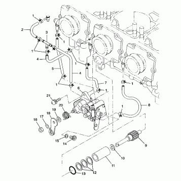OIL PUMP - 099AB8AS (4948434843d003)