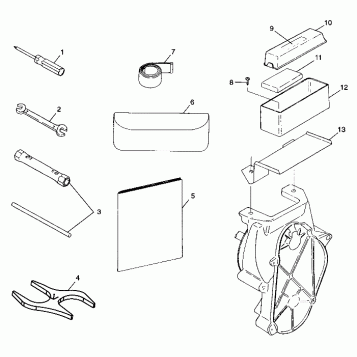 TOOL KIT/BOX - 099AB8AS (4948434843d006)