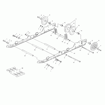 SUSPENSION - 099SX4CS (4948444844b010)