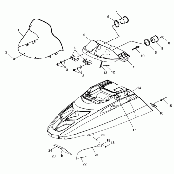 HOOD - 099SP5AS (4948454845a010)