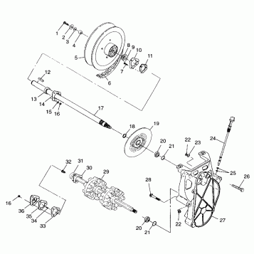 DRIVE TRAIN - 099SP5AS (4948454845b009)