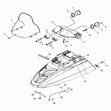 HOOD - 099SB6DS (4948464846a010)