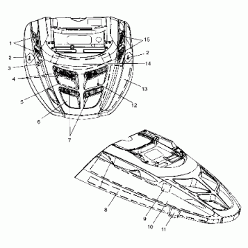HOOD - FOAM/FOIL - 099SB6DS (4948464846a012)