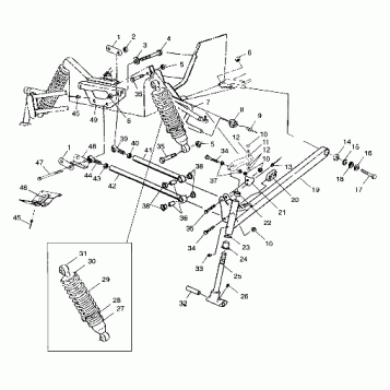 FRONT SUSPENSION - 099SB6DS (4948464846b001)