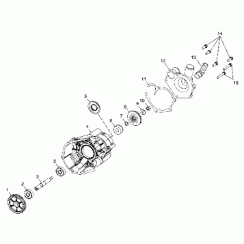 WATER PUMP - 099SB6DS (4948464846c008)