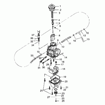 CARBURETOR - 099SB6DS (4948464846c010)