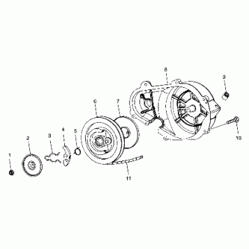 RECOIL STARTER - 099SB6DS (4948464846c013)
