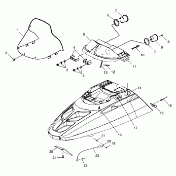 HOOD - 099SP6DS (4948474847a010)