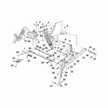 FRONT SUSPENSION - 099SP6DS (4948474847b001)