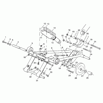 FRONT TORQUE ARM - 099SP6DS (4948474847b012)