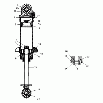 FOX SHOCK - FRONT TRACK - 099SP6DS (4948474847c001)