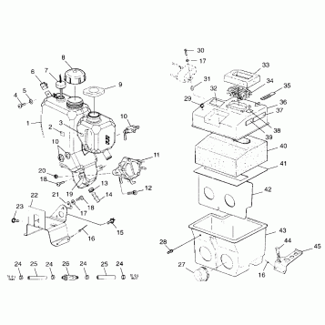 OIL TANK/AIR BOX - 099SP6DS (4948474847c003)