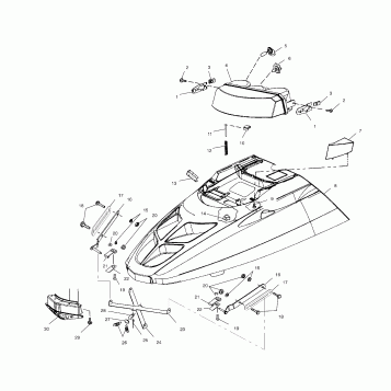 HOOD - E99SS6DU (4948484848a010)