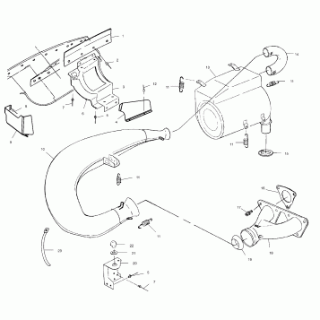 EXHAUST SYSTEM - 099SS7AS (4948484848c008)