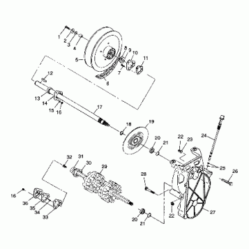 DRIVE TRAIN - 099SB7AS (4948494849b009)