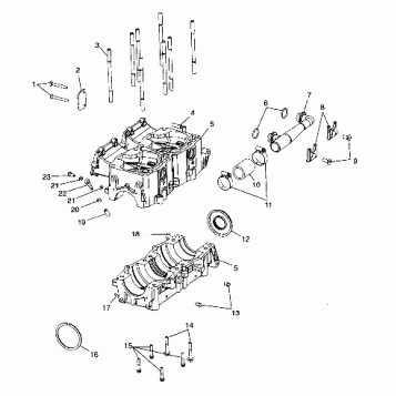CRANKCASE - 099SB7AS (4948494849c006)