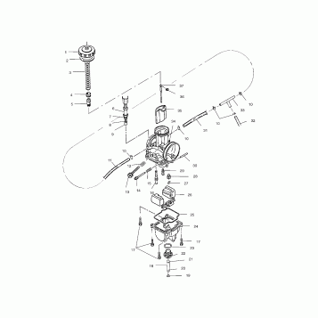 CARBURETOR - 099SB7AS (4948494849c010)