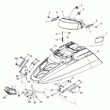 HOOD - 099SP7AS (4948504850a009)