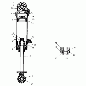 FOX SHOCK - FRONT TRACK - 099SP7AS (4948504850c001)