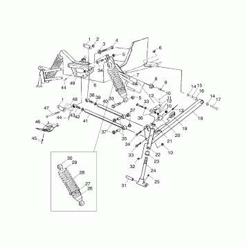 FRONT SUSPENSION - E99SS7AU (4948514851b001)