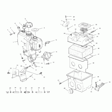 OIL TANK/AIR BOX - E99SS7AU (4948514851c007)