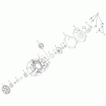 WATER PUMP - E99SS7AU (4948514851c012)