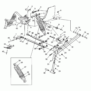 FRONT SUSPENSION - 099SR7ASA (4948524852b001)