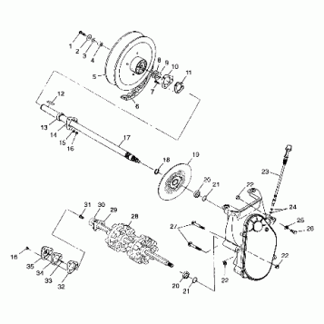 DRIVE TRAIN - 099SR7ASA (4948524852b009)