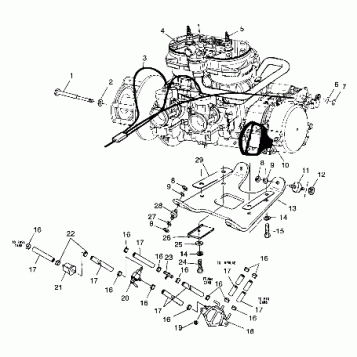 ENGINE MOUNTING - 099SR7ASA (4948524852c006)