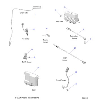 ELECTRICAL, COMPONENTS - S25TDL6LSA (602957)